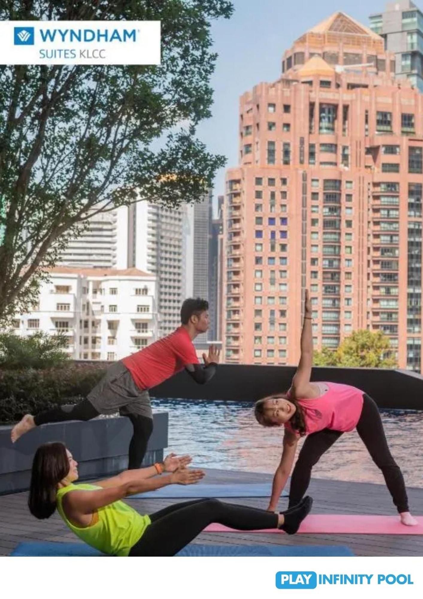 Wyndham Suites Klcc Kuala Lumpur Exterior foto The Yoga Deck