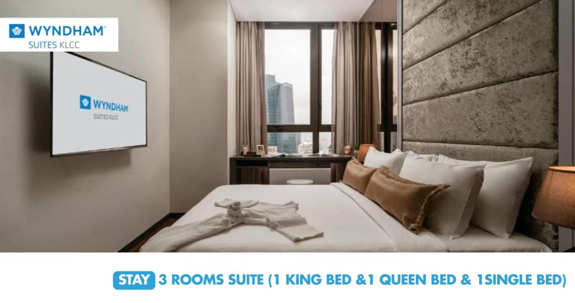 Wyndham Suites Klcc Kuala Lumpur Exterior foto 3 Rooms Suite