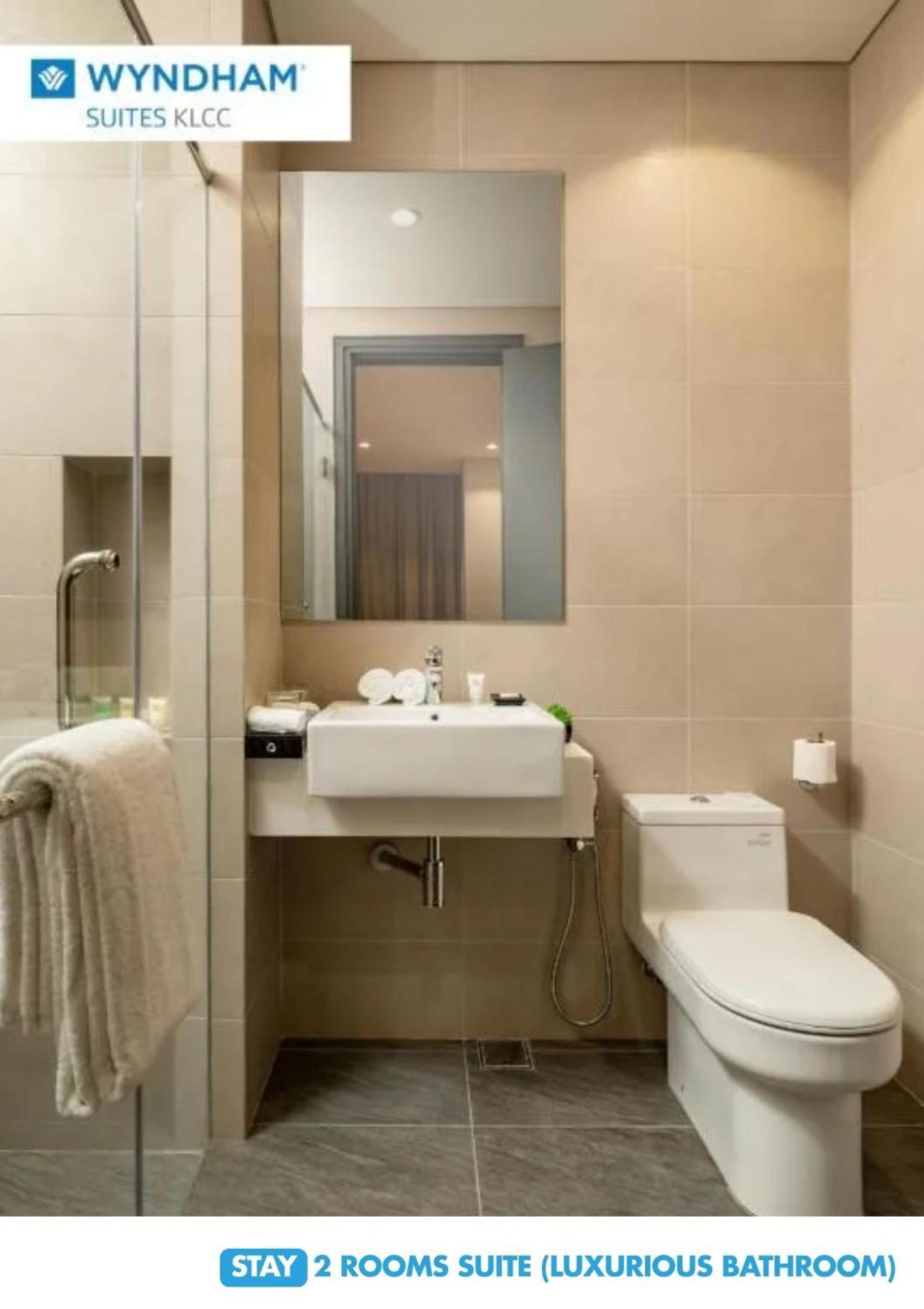 Wyndham Suites Klcc Kuala Lumpur Exterior foto Bathroom