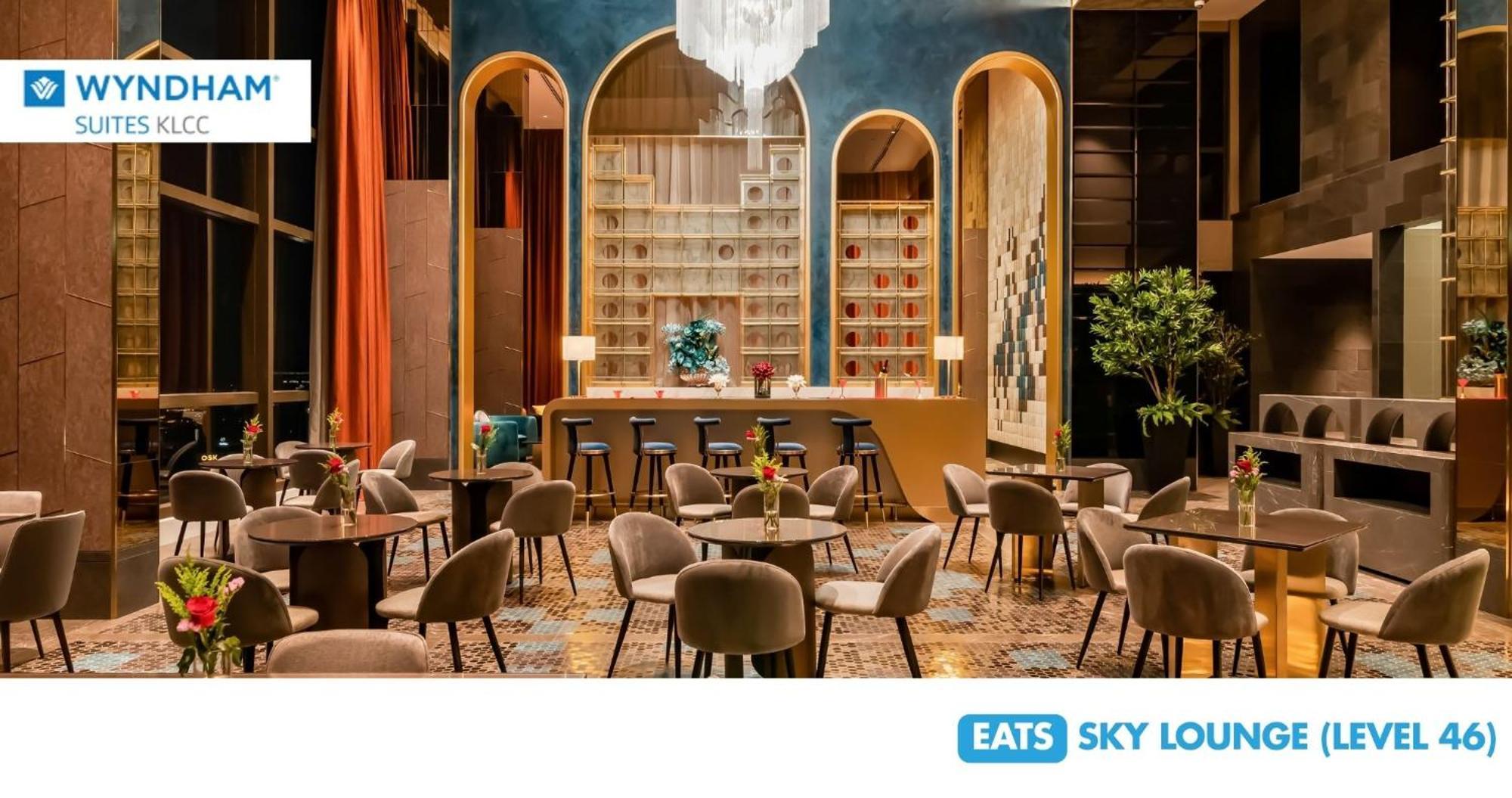 Wyndham Suites Klcc Kuala Lumpur Exterior foto Sky Lounge at Istanbul Airport
